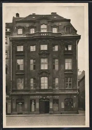 AK Dresden, Das Dinglingerhaus am Jüdenhof