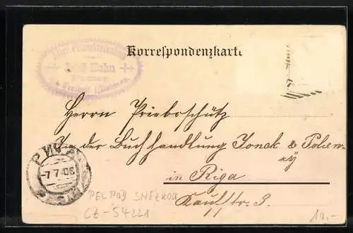 AK Petzer /Riesengebirge, Ortsansicht aus der Vogelschau