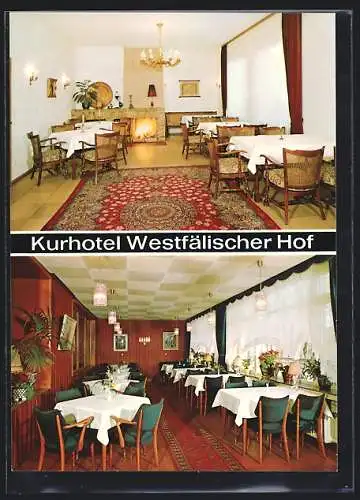 AK Bad Berleburg, Kurhotel Westfälischer Hof von Hans Trappe