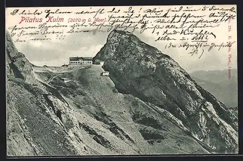 AK Pilatus Kulm, Hotel und Gipfel