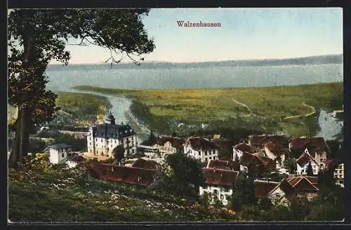 AK Walzenhausen, Blick über die Dächer