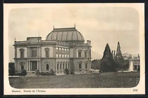 AK Genève, Musée de l`Ariana
