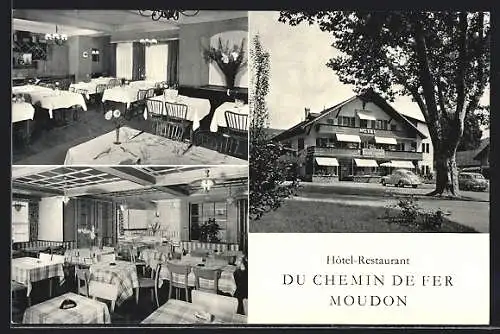 AK Moudon, Hotel-Restaurant Du Chemin de Fer Moudon
