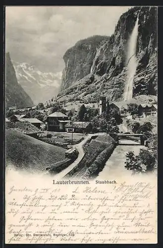 AK Lauterbrunnen, Staubbach
