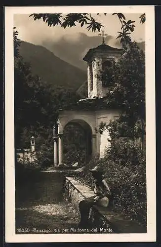 AK Brissago, Via per Madonna del Monte