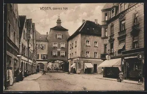 AK Weiden / Oberpfalz, Das Obere Tor