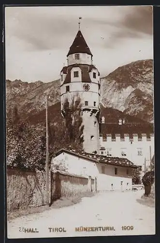 AK Hall /Tirol, Am Münzerturm