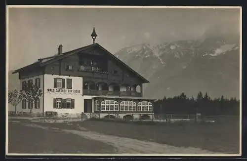 AK Natters, Wald-Gasthof zur Eiche