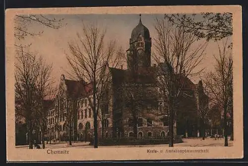 AK Chemnitz, Kreis- und Amtshauptmannschaft