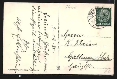 AK Tübingen, Partie mit Eberhardbrücke