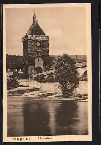 AK Esslingen / Neckar, Am Pliensauturm