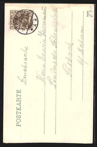 AK Triberg, Ortsansicht aus der Vogelschau