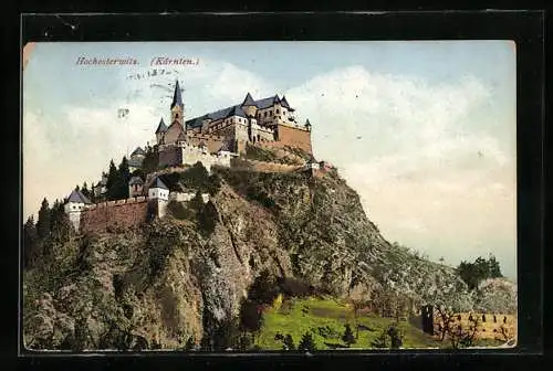 AK Hochosterwitz /Kärnten, Schloss Hochosterwitz