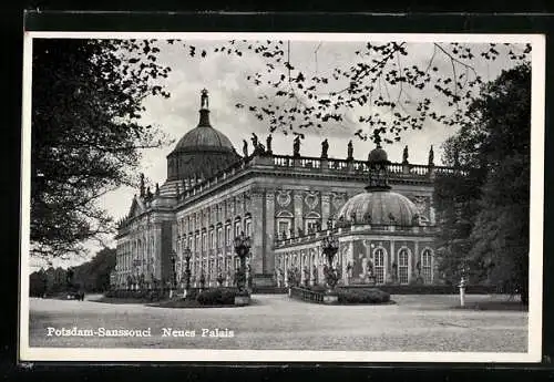 AK Potsdam-Sanssouci, Neues Palais