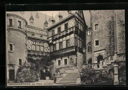 AK Wernigerode am Harz, Schlosshof