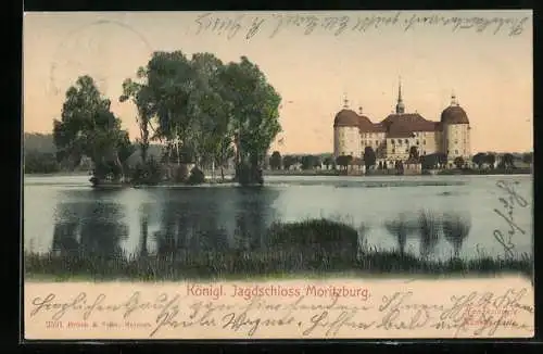 AK Moritzburg, Königliches Jagdschloss Moritzburg