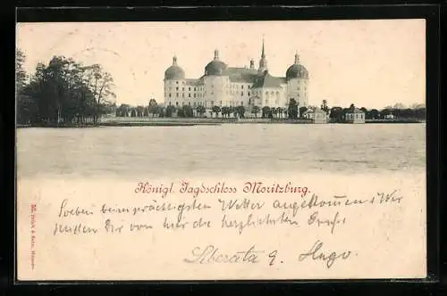 AK Moritzburg, Königliches Jagdschloss Moritzburg