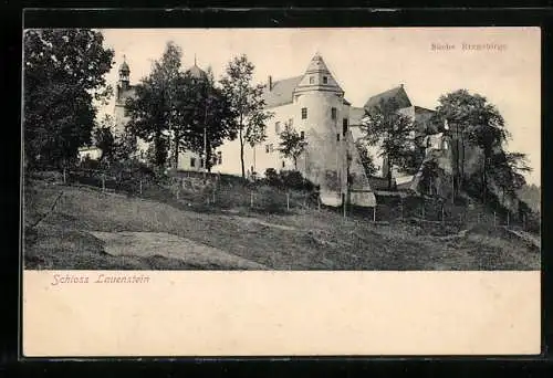 AK Lauenstein /Sächs. Erzgebirge, Schloss Lauenstein