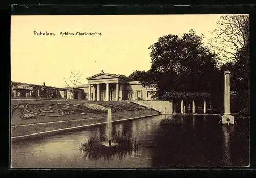 AK Potsdam, Schloss Charlottenhof