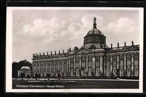 AK Potsdam-Sanssouci, Neues Palais