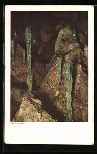 AK Österr. Höhlenkarte Nr. 53, Eisriesenwelt im Tennengebirge