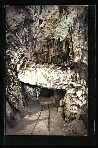 AK Grotte du Postumia presso Trieste, Höhle