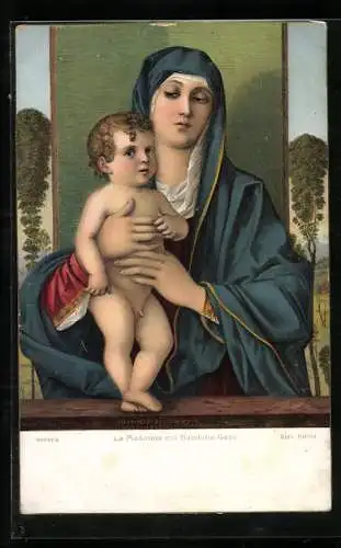 Künstler-AK Stengel & Co. Nr. 29871: La Madonna col Bambino Gesu