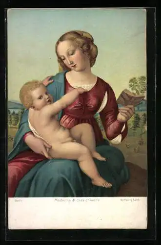 Künstler-AK Stengel & Co. Nr. 29730: Madonna di casa colonna