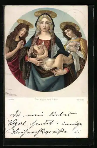 Künstler-AK Stengel & Co. Nr. 29951: The Virgin and Child