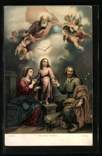 Künstler-AK Stengel & Co. Nr. 29954: The Holy Family