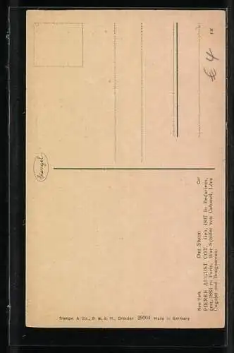 Künstler-AK Stengel & Co. Nr.: 29164, Pierre August Cot, Der Sturm