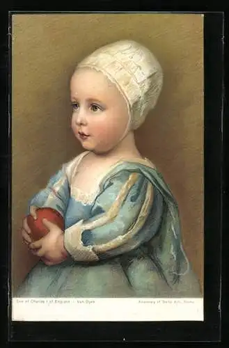 Künstler-AK Stengel & Co. Nr. 29807: Figlio di Carlo I. D`Inghilterra