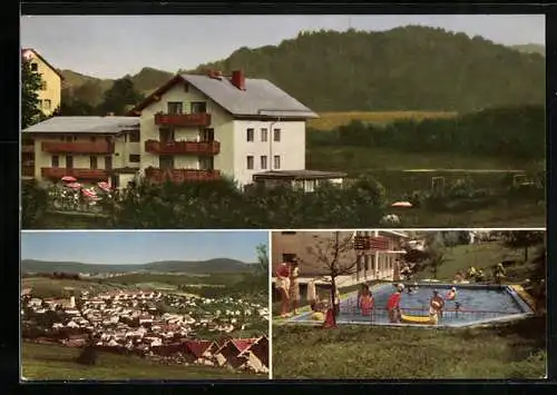 AK Grafenau /Bayer. Wald, Gästehaus Sonnenberg mit Privatbad