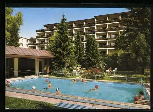 AK Bad Füssing, Kurhotel Zink mit Schwimmbecken