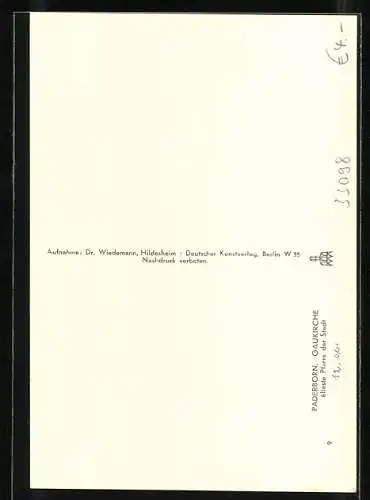 AK Paderborn, Partie an der Gaukirche