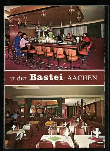 AK Aachen, Restaurant Tanz Casino in der Bastei, Ludwigsallee 139
