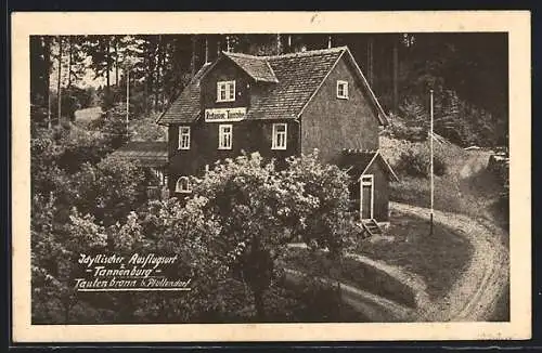 AK Tautenbronn b. Pfullendorf, Restaurant zur Tannenburg