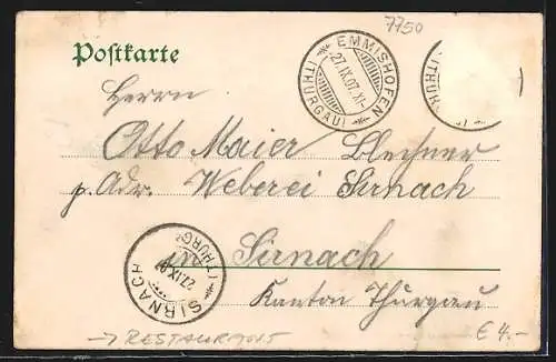 AK Konstanz, Restaurant Waldhaus Jakob