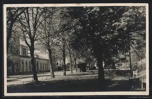 Foto-AK Immendingen a. d. Donau, Bahnhof