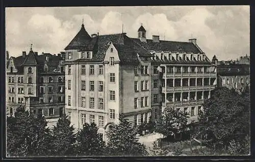 AK München-Neuhausen, Löhehaus für evengelische Jugendpflege, Blutenburgstrasse