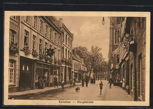 AK Kevelaer, Conditorei auf der Hauptstrasse