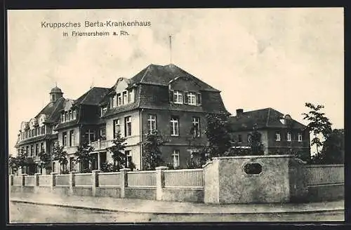 AK Friemersheim a. Rh., Kruppsches Berta-Krankenhaus