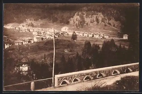 AK Padola di Cadore, Il Paese piu settentrionale d` Italia, Blick zum Ort, Brücke