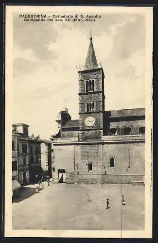 AK Palestrina, Cattedrale di S. Agapito, Campanile del sec. XII