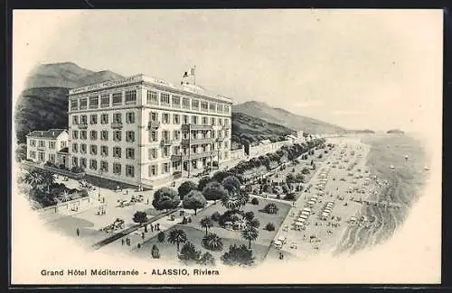 AK Alassio, Riviera, Grand Hotel Méditerranée