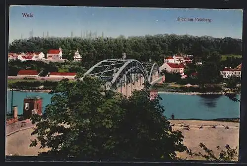 AK Wels, Blick am Rheinberg