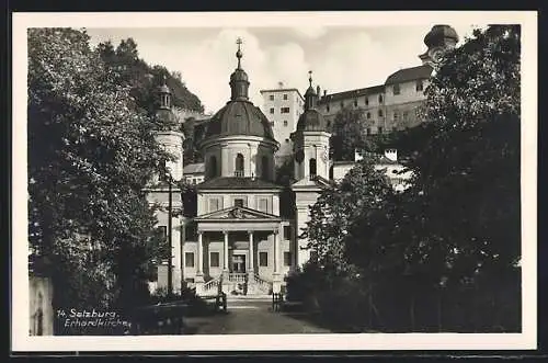 AK Salzburg, Partie and er Erhardkirche