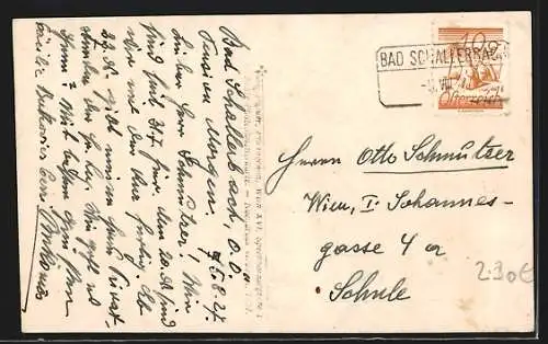 AK Bad Schallerbach /Ob. Öst., Ortsansicht aus der Vogelschau