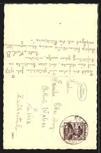 AK Braunau a. I., St. Stefansturm der Stadtpfarrkirche