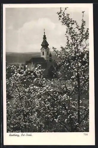 AK Hartberg /Ost-Stmk., Blick zur Kirche